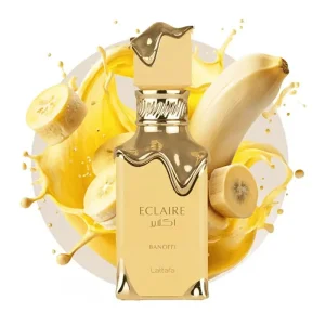عطر و ادکلن زنانه اکلیر بانوفی برند لطافه  (  LATTAFA  - ECLAIRE BANOFFI   )