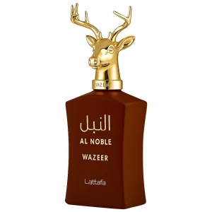 عطر و ادکلن زنانه و مردانه النبل وزیر برند لطافه  (  LATTAFA  - AL NOBLE WAZEER   )