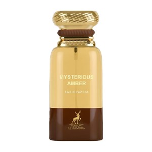 عطر و ادکلن زنانه و مردانه میستریوس امبر برند میسون الحمبرا  (  MAISON ALHAMBRA  - MYSTERIOUS AMBER   )