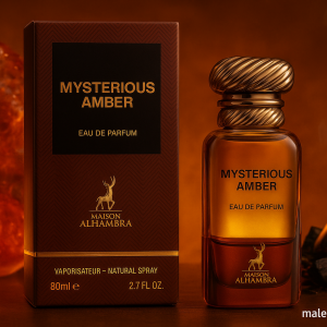 عطر و ادکلن زنانه و مردانه میستریوس امبر برند میسون الحمبرا  (  MAISON ALHAMBRA  - MYSTERIOUS AMBER   )