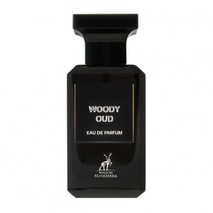 عطر و ادکلن زنانه و مردانه وودی عود برند میسون الحمبرا  (  MAISON ALHAMBRA  - WOODY OUD   )