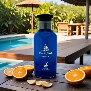 عطر و ادکلن زنانه و مردانه جین لو آزور برند میسون الحمبرا  (  MAISON ALHAMBRA  -  JEAN LOWE AZURE      )