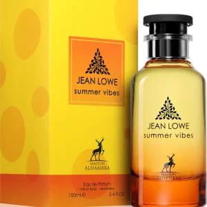 عطر و ادکلن زنانه و مردانه جین لو سامر وایبز برند میسون الحمبرا  (  MAISON ALHAMBRA  -  JEAN LOWE SUMMER VIBES      )