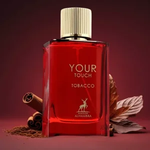 عطر و ادکلن مردانه یور تاچ توباکو برند میسون الحمبرا  (  MAISON ALHAMBRA  - YOUR TOUCH TOBACCO   )