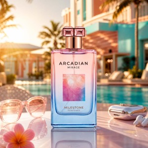 عطر و ادکلن زنانه و مردانه آرکادیان میراژ برند مایلستون  (  MILESTONE   -  ARCADIAN MIRAGE   )