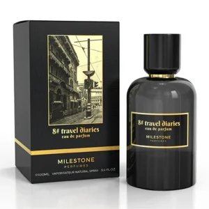 عطر و ادکلن زنانه و مردانه 8 تراول دایریز برند مایلستون  (  MILESTONE   -  8 TRAVEL DIARIES   )