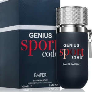 عطر و ادکلن مردانه جنیوس اسپرت کد برند امپر  (  EMPER  - GENIUS SPORT CODE   )
