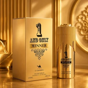 عطر و ادکلن مردانه وان اند انلی وینر برند لوشامو  ( LE CHAMEAU  -  1 AND ONLY WINNER    )