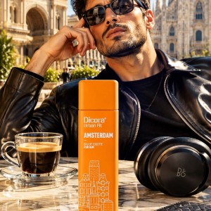 عطر و ادکلن مردانه آمستردام برند دیکورا اربن فیت  (  DICORA URBAN FIT   -  AMSTERDAM  )