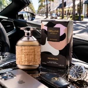 عطر و ادکلن مردانه دلوکس آفریکا برند پارفوم دلوکس  ( PARFUM  DELUXE -  DELUXE AFRICA     )