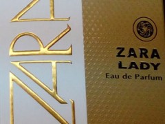 عطر و ادکلن زنانه زارا لیدی طلایی  برند زارا  (  ZARA -  zara lady gold  )