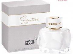 عطر و ادکلن زنانه سیگنیچر برند مون بلان  (  MONT BLANC  -  SIGNATURE   )