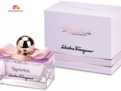 عطر زنانه سیگنورینا تویلت برند سالواتوره  فراگامو  ( Salvatore Ferragamo -    Signorina Eau de Toilette  )