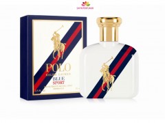 عطر مردانه پولو بلو اسپرت برند رالف لاورن  ( RALPH LAUREN -  POLO BLUE SPORT  )