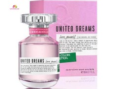 عطر زنانه یونایتد دریمز لاو یورسلف برند بنتون  ( BENETTON -  UNITED DREAMS LOVE YOURSELF )