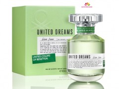 عطر زنانه یونایتد دریمز لیو فری برند بنتون  ( BENETTON -  UNITED DREAMS LIVE FREE )