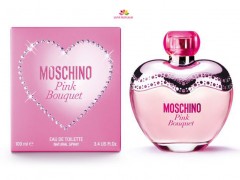 عطر زنانه پینک بوکت  برند موسچینو  (   MOSCHINO  -  PINK BOUQUET )
