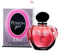 عطر زنانه پویزن گرل  برند دیور   (  DIOR  -  POISON GIRL  )