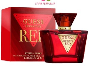عطر و ادکلن زنانه سداکتیو رد برند گس ( GUESS - SEDUCTIVE RED )