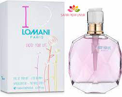 عطر و ادکلن زنانه آی لاو لومانی اینجوی یور لایف برند لومانی  (  LOMANI  -  I LOVE LOMANI ENJOY YOUR LIFE     )
