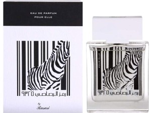 عطر و ادکلن زنانه رامز ال رصاصی 9325  برند رساسی  (  RASASI  -  RUMZ AL RASASI 9325 POUR ELLE  )