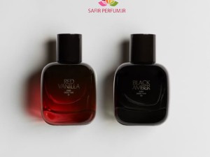 ست زنانه عطر و ادکلن رد وانیلا – بلک امبر برند زارا  (   ZARA   -  RED VANILLA  - BLACK AMBER   )