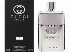 عطر مردانه گوچی گیلتی پلاتینیوم برند گوچی   (  GUCCI   -  GUCCI GUILTY POUR HOMME PLATINUM    )