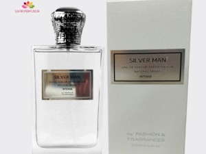 عطر و ادکلن مردانه سیلور من اینتنس برند فشن اند فرگرنسز  (   FASHION & FRAGRANCES   -  SILVER MAN INTENSE    )