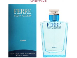 عطر و ادکلن مردانه آکوآ آزورا برند جیانفرانکو فره  (  GIANFRANCO FERRE  -  ACQUA AZZURRA   )