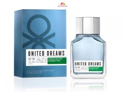 عطر مردانه  یونایتد دریمز گو فار  برند بنتون  ( BENETTON -  UNITED DREAMS MEN GO FAR  )