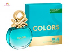 عطر و ادکلن زنانه کالرز د بنتون بلو  برند بنتون  (  BENETTON -  COLORS DE BENETTON BLUE   )