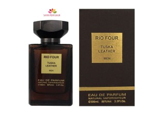 عطر و ادکلن زنانه و مردانه  ریو فور توسکا لدر برند ریو کالکشن  ( Rio Collection  - Rio Four Tuska Leather )