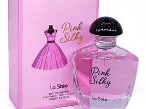 عطر و ادکلن زنانه پینک سیلکی برند لا استی  (   LA STEE  -  PINK SILKY    )
