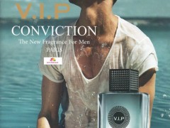 عطر و ادکلن مردانه وی آی پی کانویکشن برند الیسیس فشن  (  ELYSEES FASHION  -  V.I.P CONVICTION FOR MEN  )