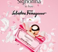 عطر زنانه سیگنورینا این فیوره  برند سالواتوره  فراگامو  (   SALVATORE  FERRAGAMO  -    SIGNORINA IN FIORE    )