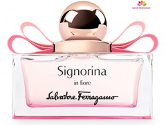 عطر زنانه سیگنورینا این فیوره  برند سالواتوره  فراگامو  (   SALVATORE  FERRAGAMO  -    SIGNORINA IN FIORE    )