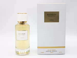 عطر و ادکلن زنانه و مردانه بوشرون کالکشن امبر برند لینیه د بلا  (  LINEA DE BELLA  -  BOSHRON COLLECTION AMBER  )