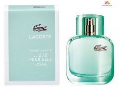 عطر زنانه لاگوست پور ال نچرال  برند لاگوست   (  LACOSTE  -  EAU DE LACOSTE L.12.12 POUR ELLE NATURAL     )