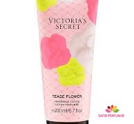 فرگرنس لوشن زنانه تیس فلاور برند ویکتوریا سکرت (سیکرت )  (  Victoria Secret   -  TEASE FLOWER FRAGRANCE  LOTION  )