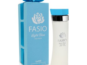 عطر و ادکلن زنانه فاسیو لایت بلو پور فم برند امپر  (  EMPER  - FASIO LIGHT BLUE  POUR FEMME  )