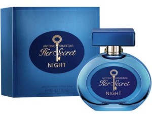 عطر و ادکلن زنانه  هر سکرت نایت برند آنتونیو باندراس  ( ANTONIO BANDERAS - HER SECRET NIGHT  )