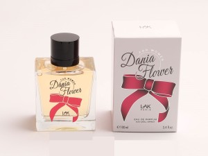 عطر و ادکلن زنانه  دانیا فلاور برند لاک   ( LAK  -  DANIA FLOWER   )