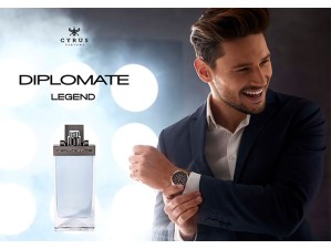 عطر و ادکلن مردانه  دیپلمات لجند برند سایرس  ( CYRUS  - DIPLOMATE LEGEND   )