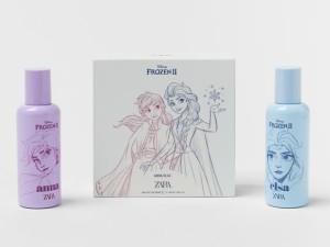 ست عطر و ادکلن دخترانه  فروزن 2 السا آنا دیزنی برند زارا  (   ZARA   -  FROZEN II ELSA + ANNA - DISNEY    )