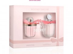 ست عطر و ادکلن زنانه مای سکرت برند ویمنز سکرت  (   WOMEN S SECRET  -  EAU MY SECRET GIFT SET    )