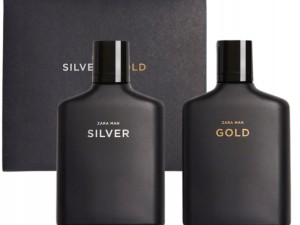 ست عطر و ادکلن مردانه سیلور – گلد برند زارا  (   ZARA   -  SILVER  - GOLD   )