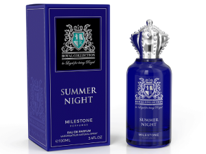 عطر و ادکلن زنانه و مردانه سامر نایت برند مایلستون  (  MILESTONE   -  SUMMER NIGHT    )