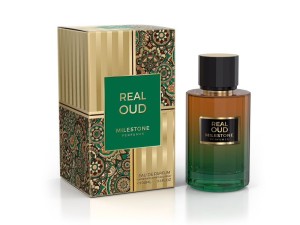 عطر و ادکلن زنانه و مردانه رییل عود برند مایلستون  (  MILESTONE   -  REAL OUD    )