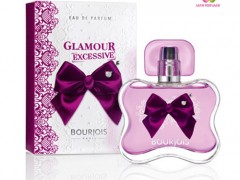 عطر و ادکلن زنانه گلمور اکسسیو برند بورژوآ   ( BOURJOIS   -  GLAMOUR  EXCESSIVE     )