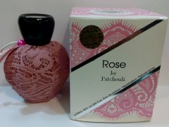 عطر و ادکلن زنانه رز  برند پچولی  (  PATCHOULI  -  ROSE  )